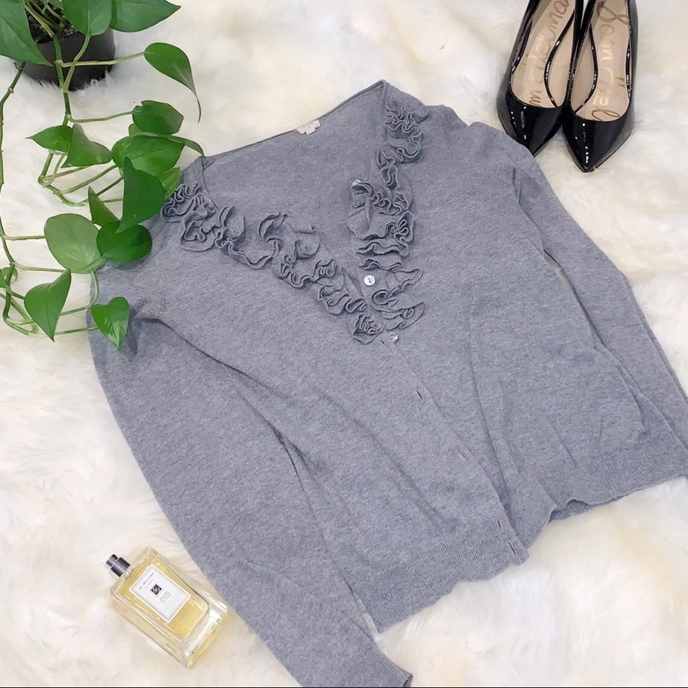 J. Crew Gray Cardigan